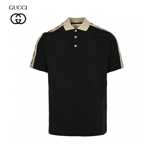 Polo Gucci avec bande logo