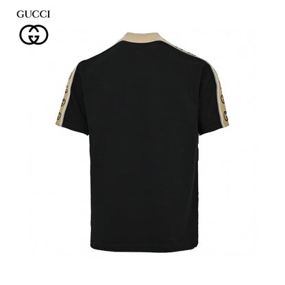Polo Gucci avec bande logo
