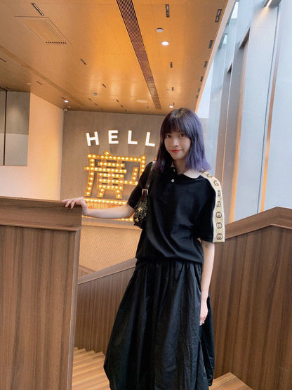 Polo Gucci avec bande logo