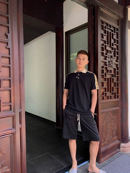 Polo Gucci avec bande logo