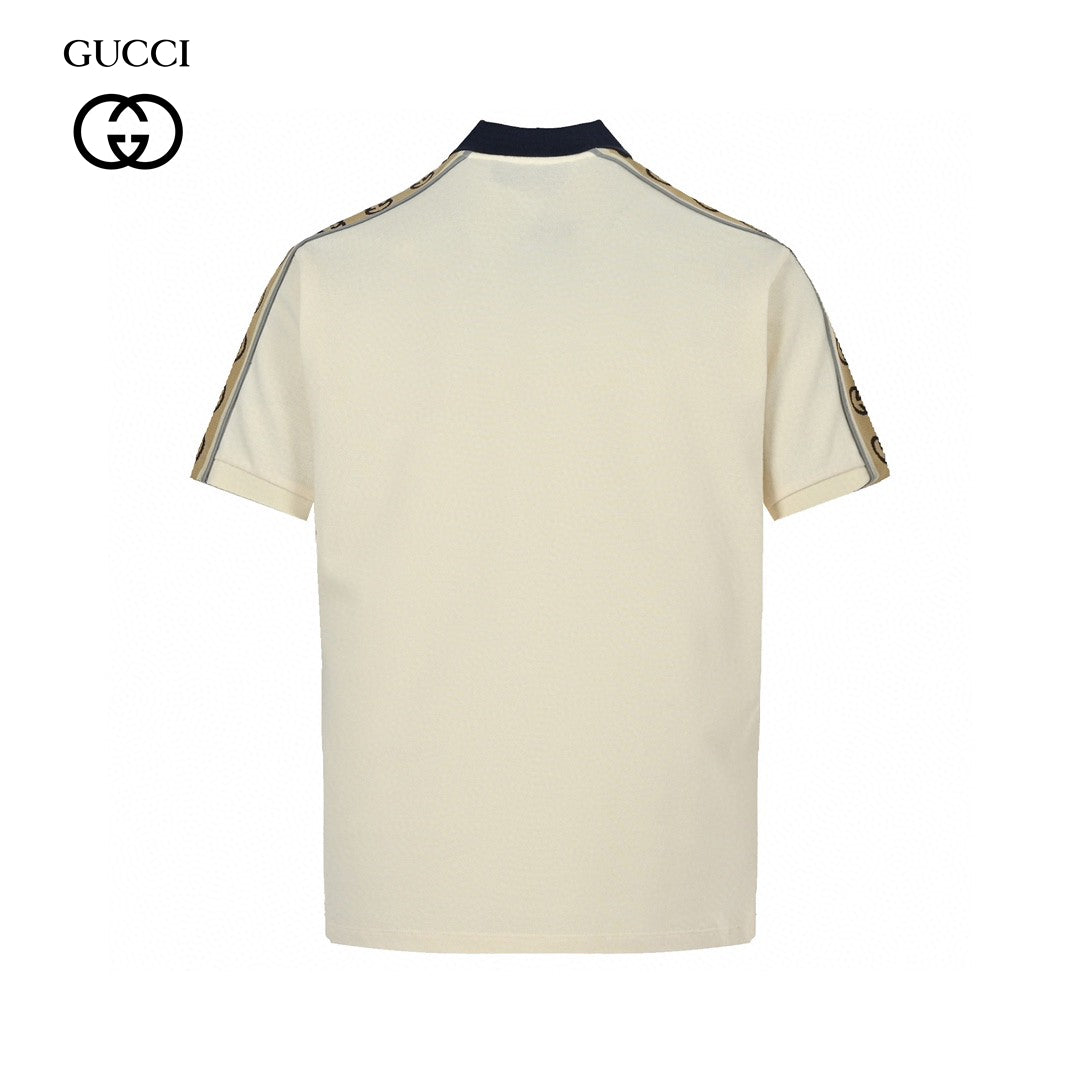 Polo Gucci avec bande logo