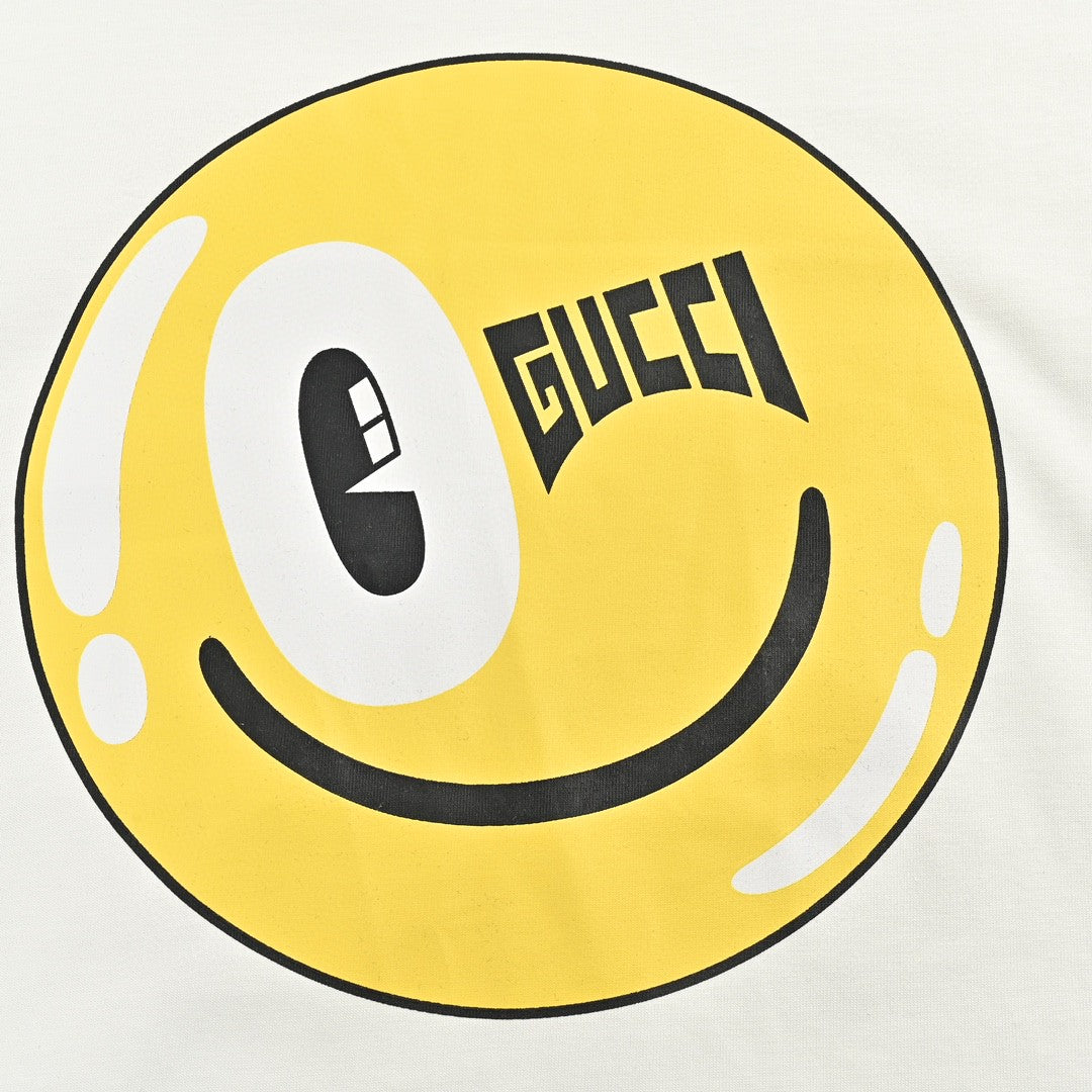 T-shirt Gucci Smiley Face
