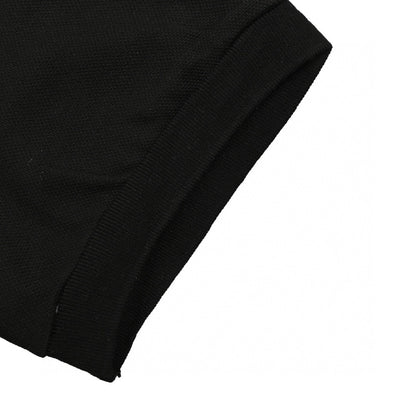 Polo Gucci à rayures et logo (noir)