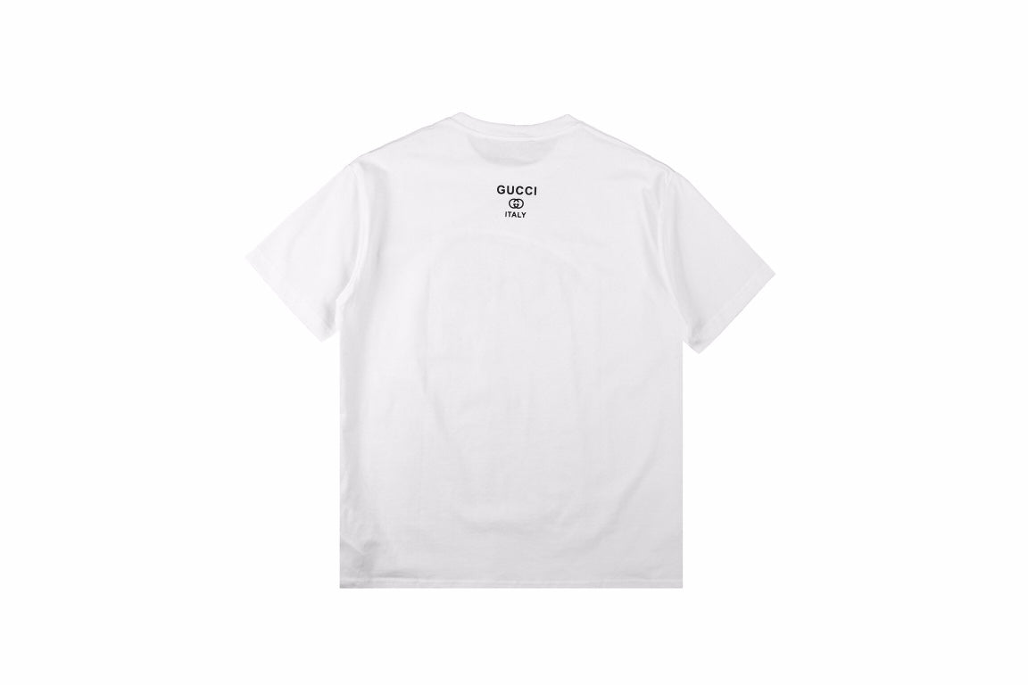 T-shirt graphique lunettes de soleil Gucci