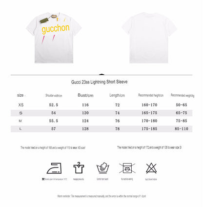 T-shirt Gucci avec logo rétro