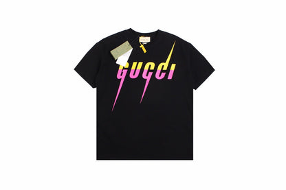 T-shirt Gucci avec logo rétro (noir)