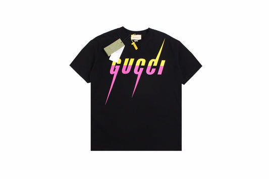 T-shirt Gucci avec logo rétro (noir)