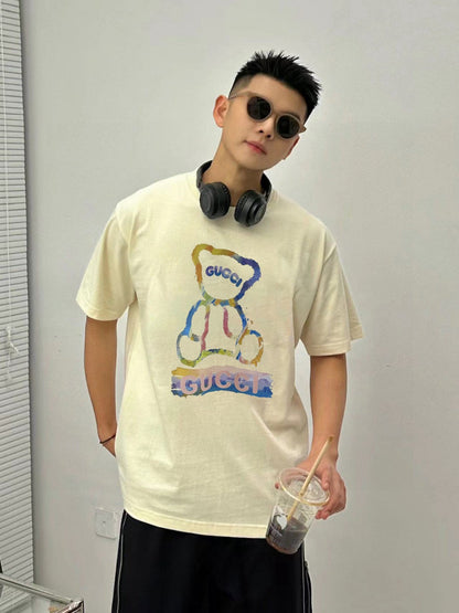 T-shirt graphique Gucci ours en peluche