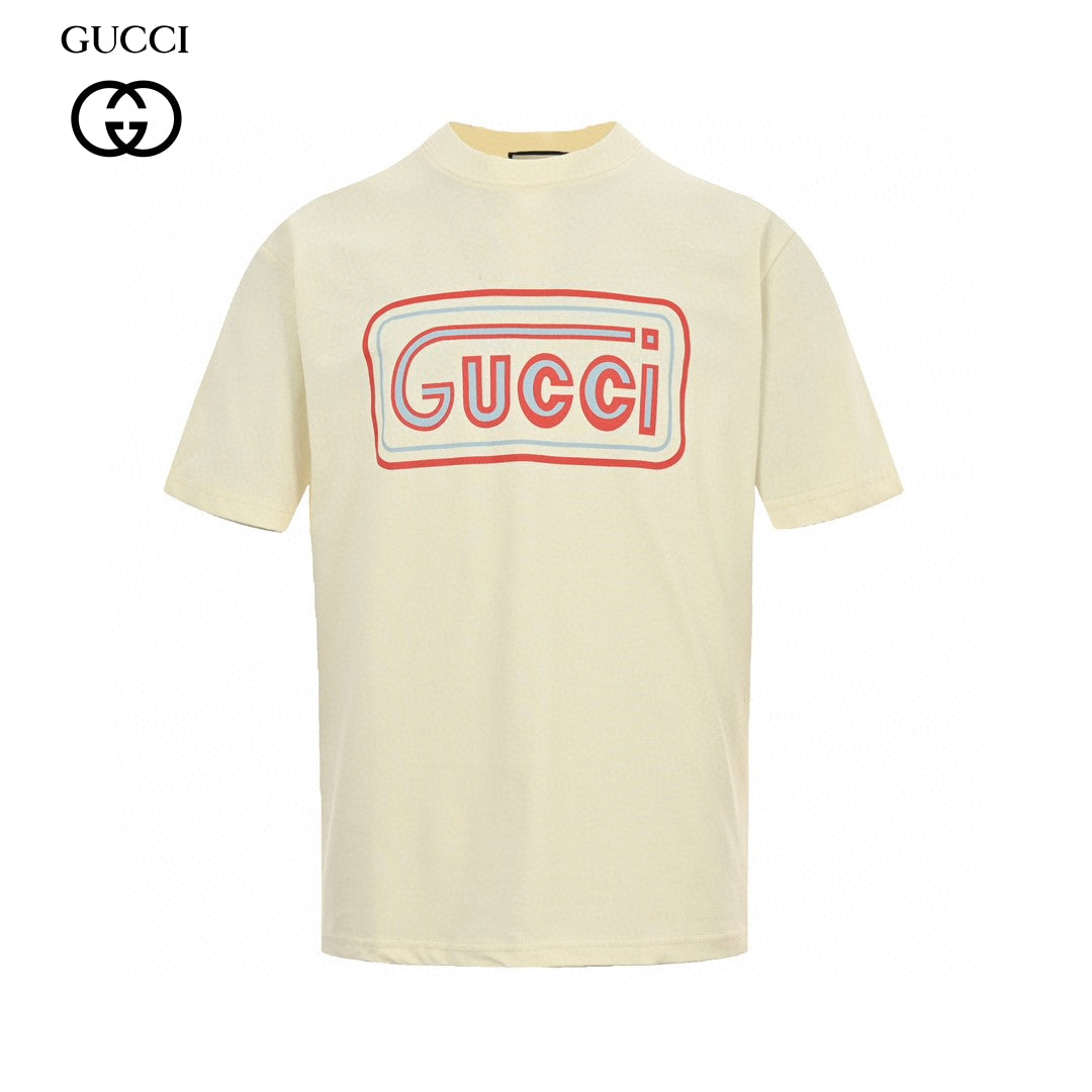 T-shirt Gucci à logo vintage