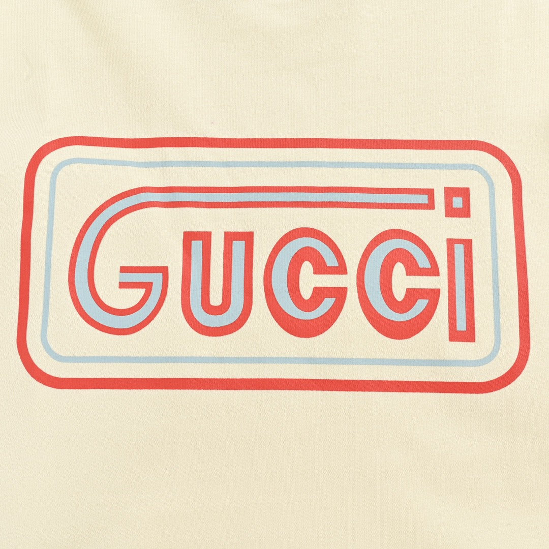 T-shirt Gucci à logo vintage