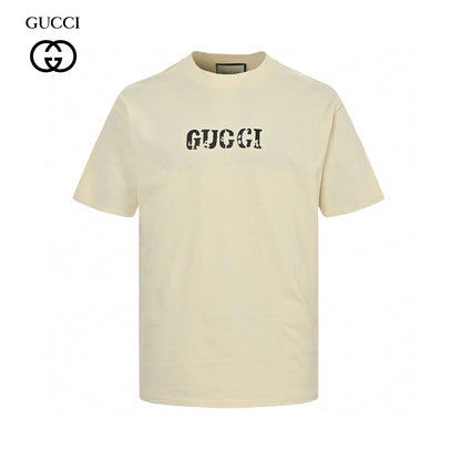 T-shirt Gucci Vintage Logo (Crème)