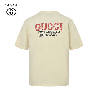 T-shirt Gucci Vintage Logo (Crème)