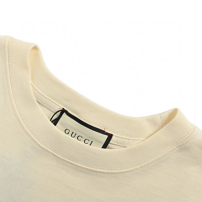T-shirt Gucci Vintage Logo (Crème)