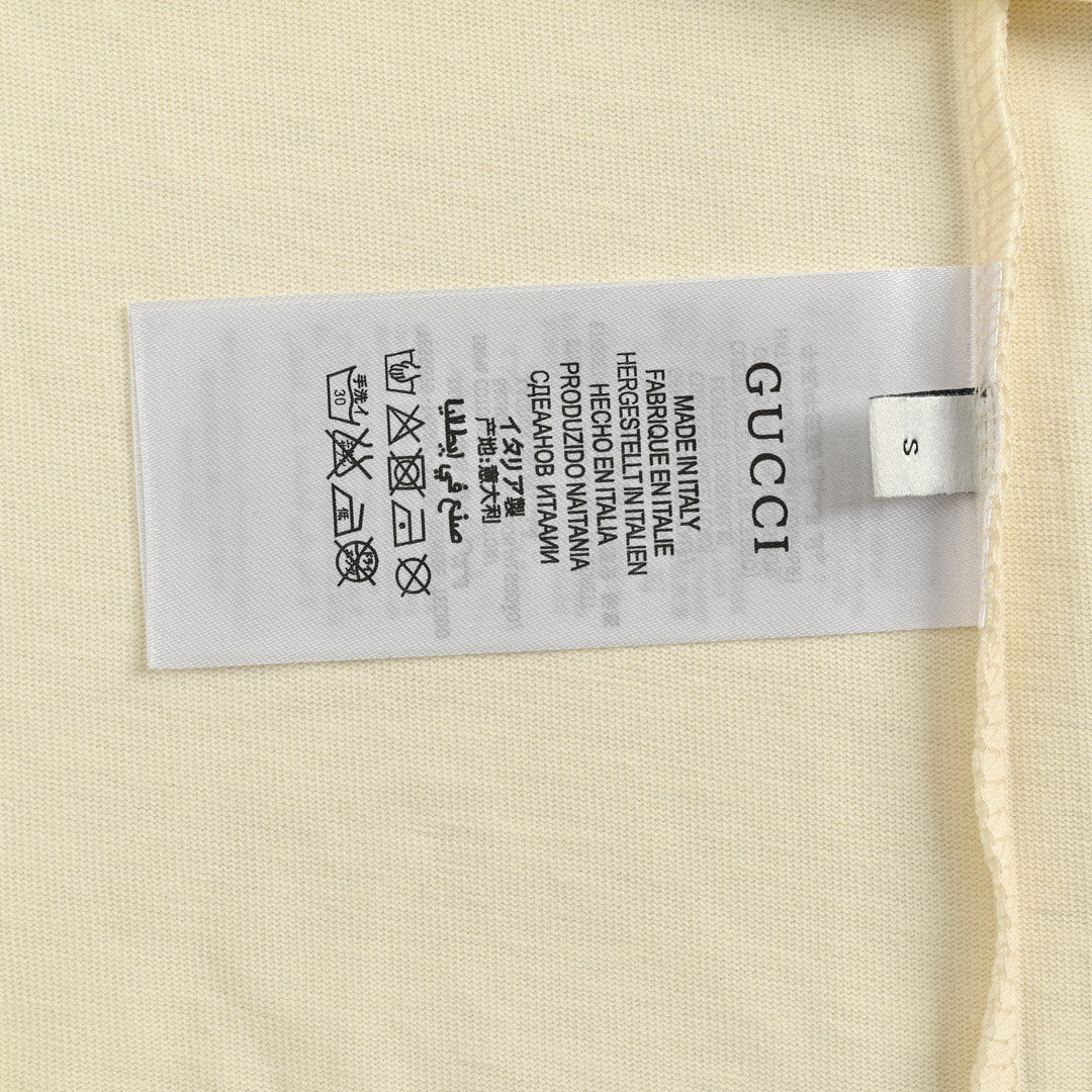 T-shirt Gucci Vintage Logo (Crème)