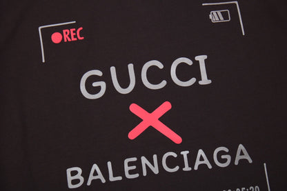 T-shirt issu de la collaboration Gucci x Balenciaga
