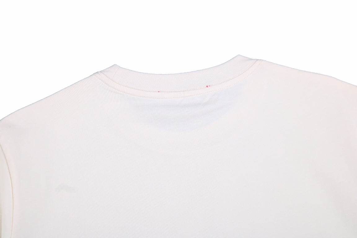 T-shirt GUCCI x BALENCIAGA DRIP LOGO CRÈME