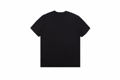 T-shirt noir GUCCI x BALENCIAGA à logo fleuri