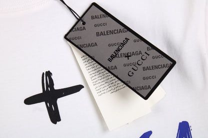 T-shirt blanc GUCCI x BALENCIAGA