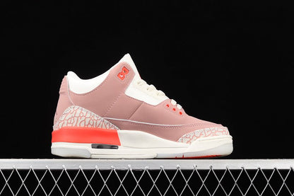 AIR JORDAN 3 RETRO SAIL/ROSE ROUILLE/BLANC/CRIMSON