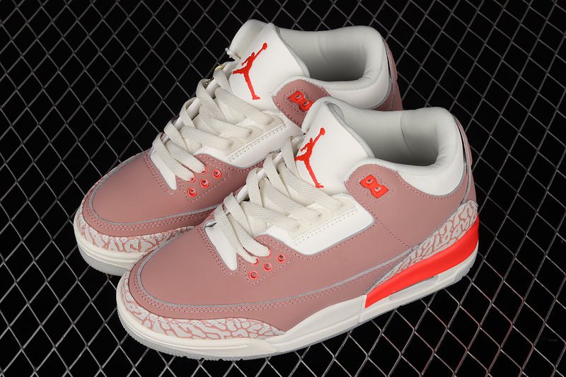 AIR JORDAN 3 RETRO SAIL/ROSE ROUILLE/BLANC/CRIMSON