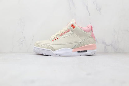 AIR JORDAN 3 RETRO SAIL/ROSE ROUILLE/BLANC/CRIMSON