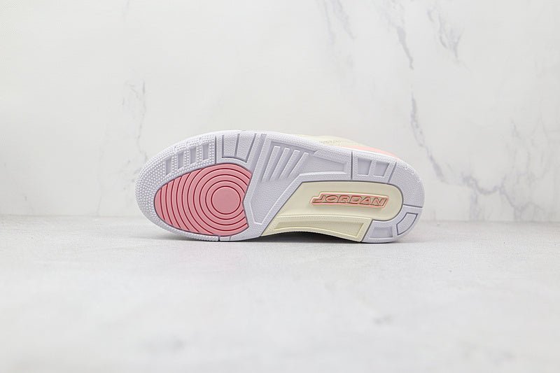 AIR JORDAN 3 RETRO SAIL/ROSE ROUILLE/BLANC/CRIMSON