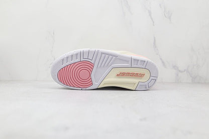 AIR JORDAN 3 RETRO SAIL/ROSE ROUILLE/BLANC/CRIMSON