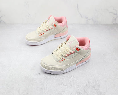 AIR JORDAN 3 RETRO SAIL/ROSE ROUILLE/BLANC/CRIMSON
