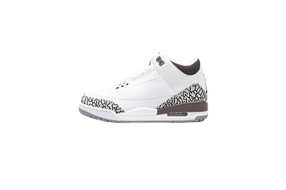 AIR JORDAN 3 RETRO SP BLANC/GRIS MOYEN