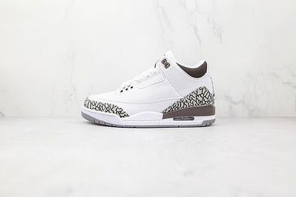 AIR JORDAN 3 RETRO SP BLANC/GRIS MOYEN