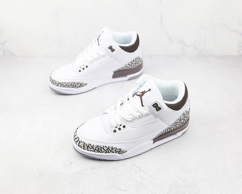 AIR JORDAN 3 RETRO SP BLANC/GRIS MOYEN