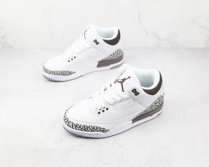 AIR JORDAN 3 RETRO SP BLANC/GRIS MOYEN