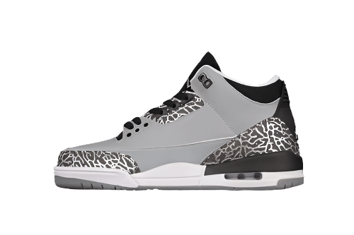 AIR JORDAN 3 RETRO WOLF GRIS/NOIR/BLANC