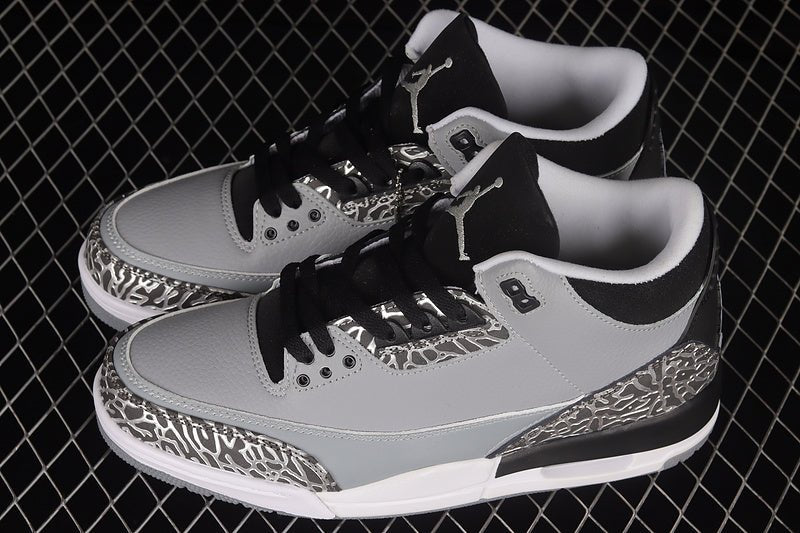 AIR JORDAN 3 RETRO WOLF GRIS/NOIR/BLANC