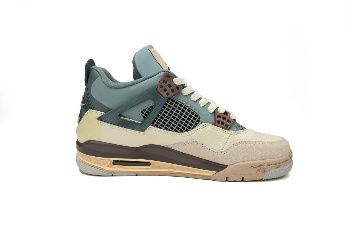 Air Jordan 4 Retro Bleu Gris Marron