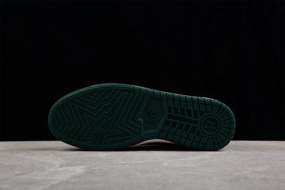 Baskets basses BAPE STA vertes et marron