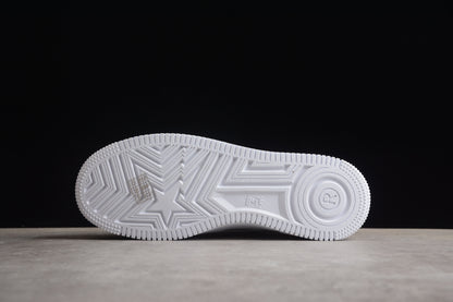 Baskets basses BAPE STA rouges, vertes et blanches