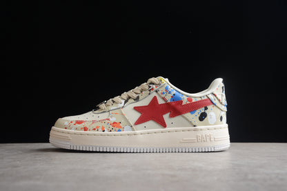 Baskets basses BAPE STA Splatter
