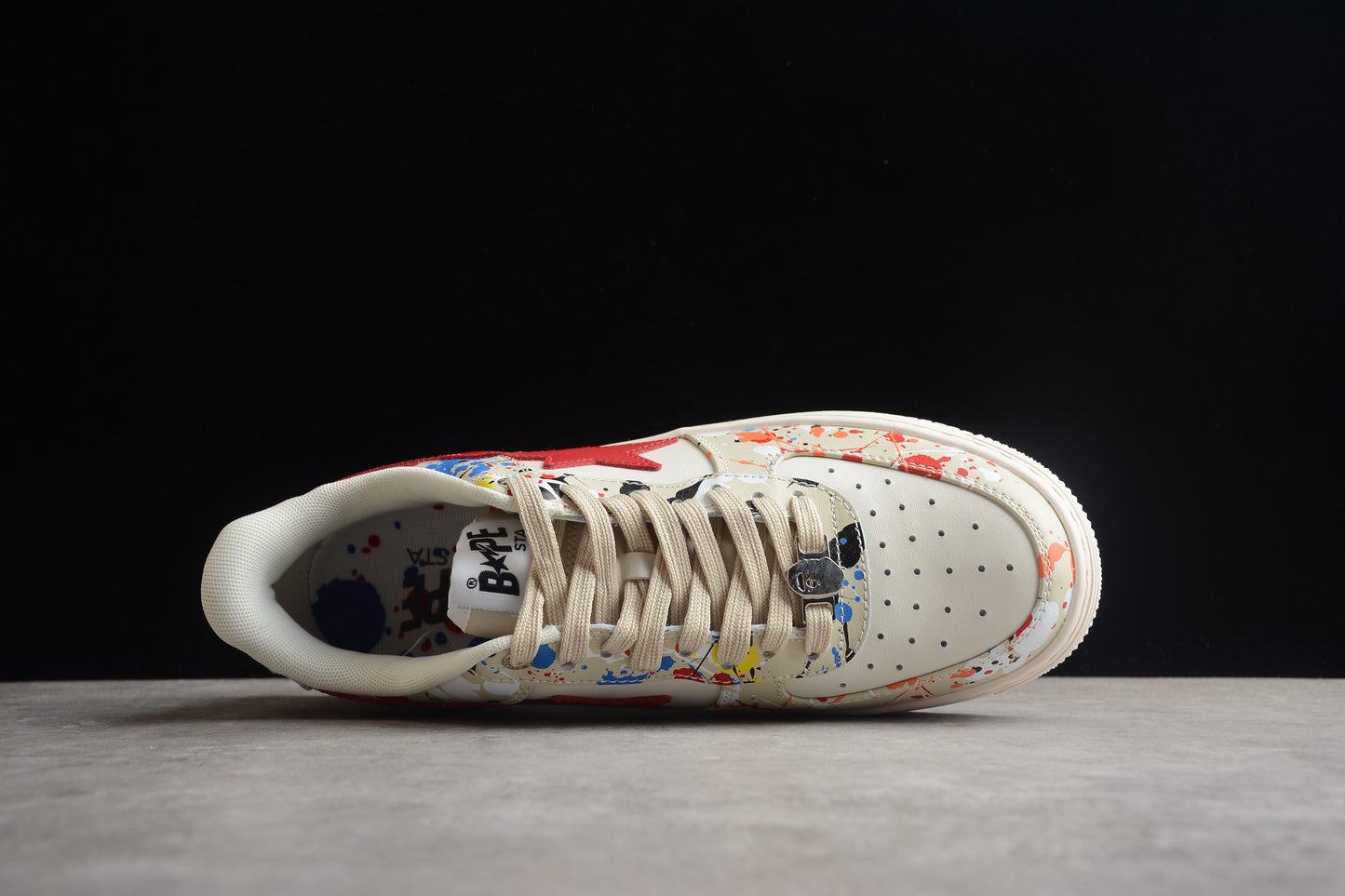 Baskets basses BAPE STA Splatter