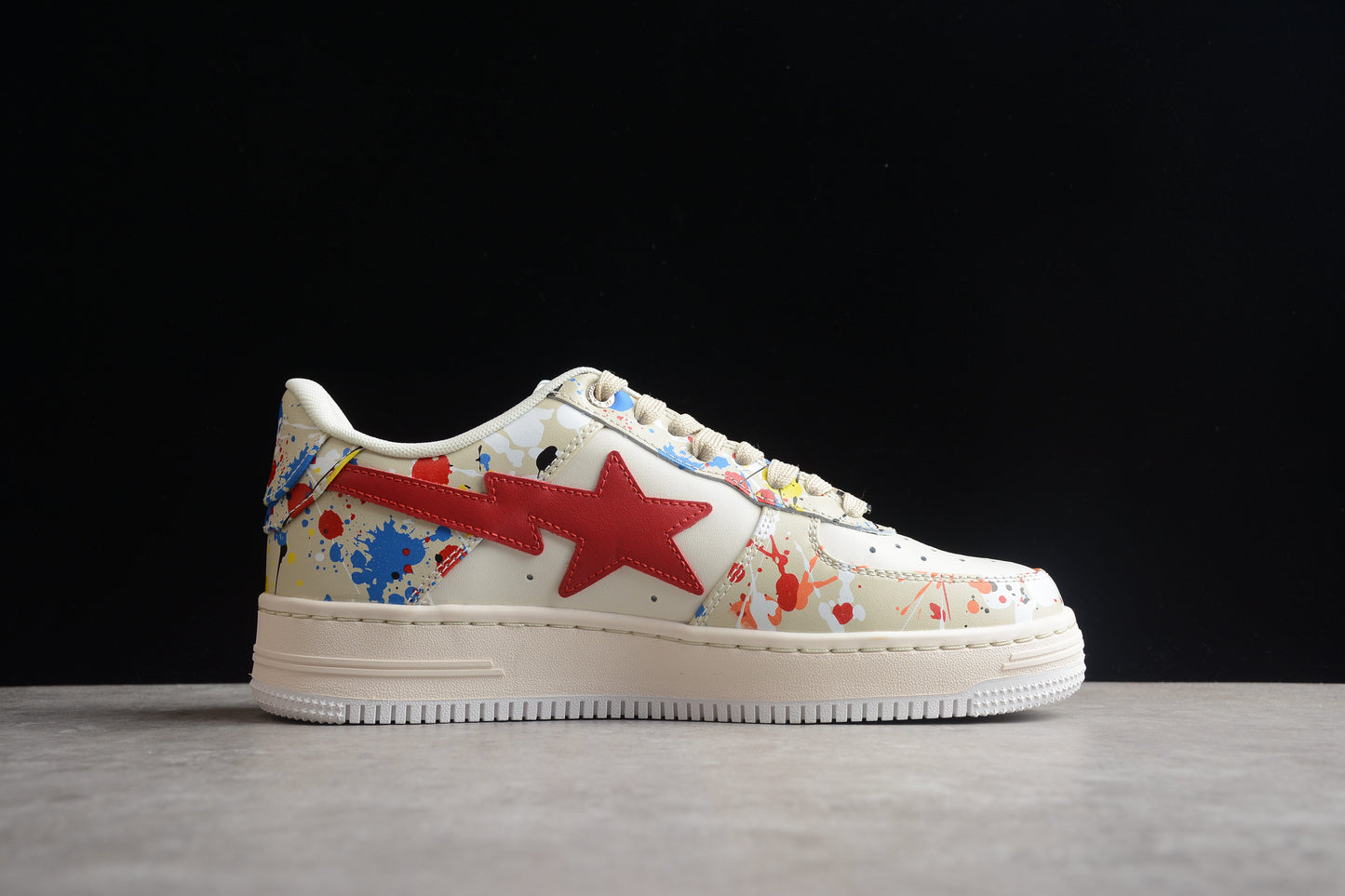 Baskets basses BAPE STA Splatter