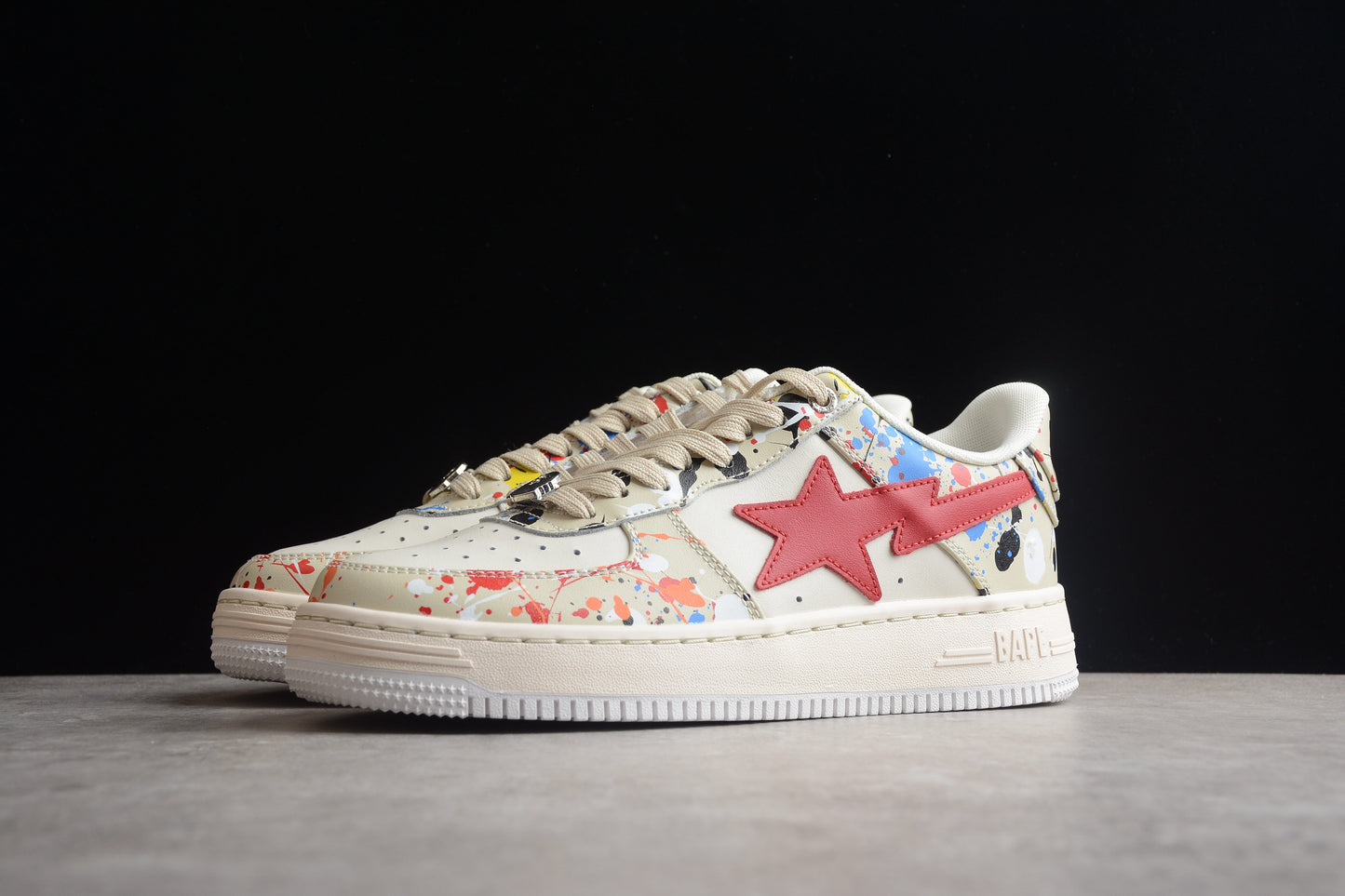Baskets basses BAPE STA Splatter