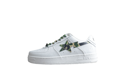 Baskets BAPE STA White Camo Edition