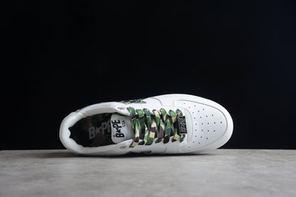 Baskets BAPE STA White Camo Edition
