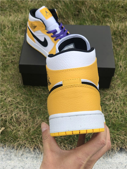 JORDAN 1 MID x SE LAKERS 