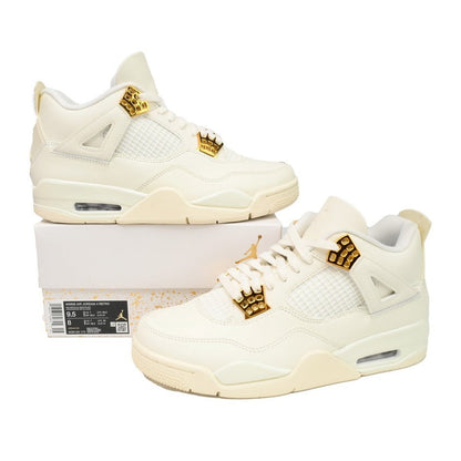 JORDAN 4 x OR MÉTALLIQUE
