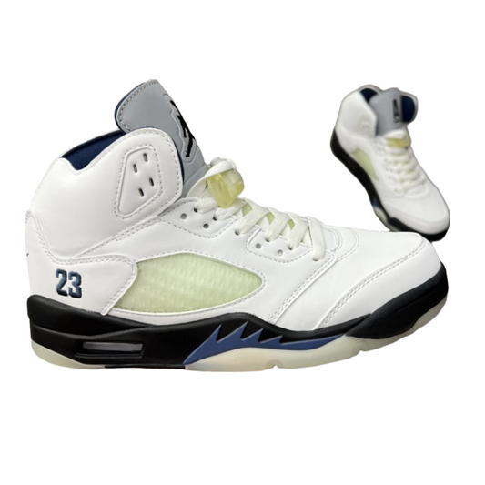 JORDAN 5 Blanc et Noir 