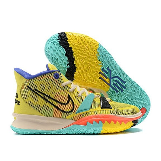 NIKE KYRIE 7 x 1 WORLD 1 PEOPLE JAUNE