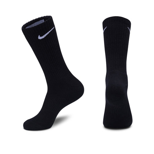Lot de 3 paires de chaussettes de basketball Nike en pur coton