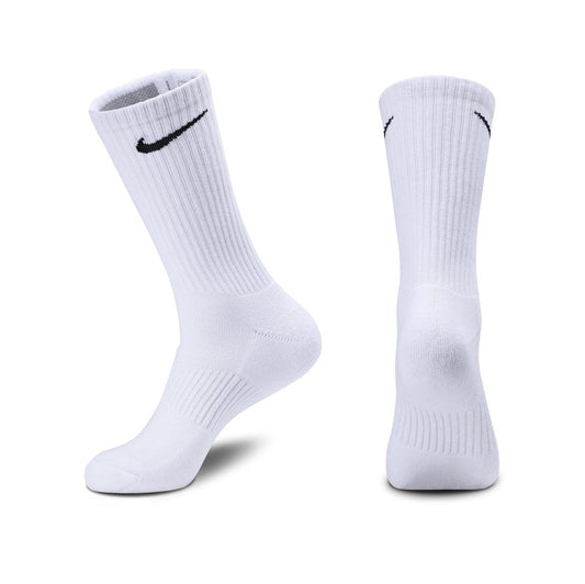 Lot de 3 paires de chaussettes de basketball Nike en pur coton
