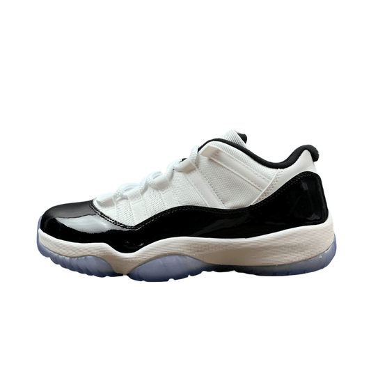 AIR JORDAN 11 RETRO LOW CONCORD BLANC/NOIR